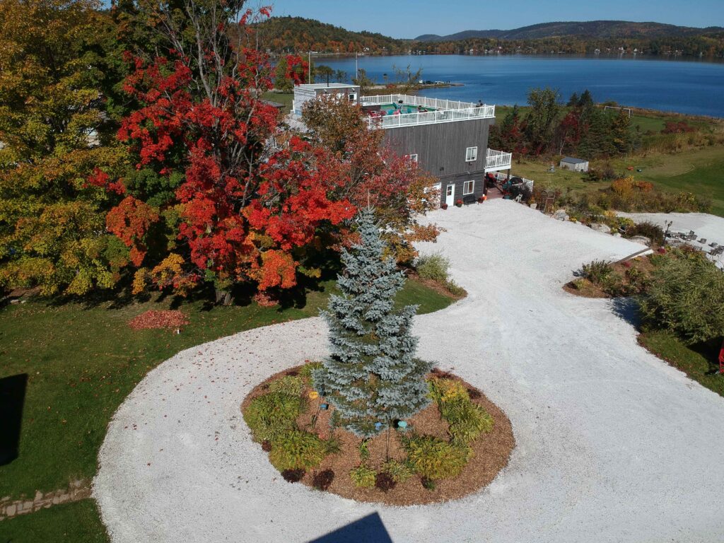 Resort in the fall